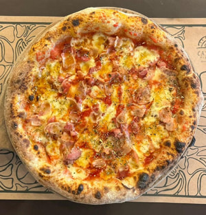 Pizza Bacon e Melaço