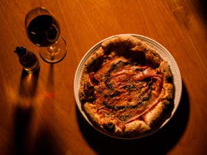 Pizza Parma e Pesto