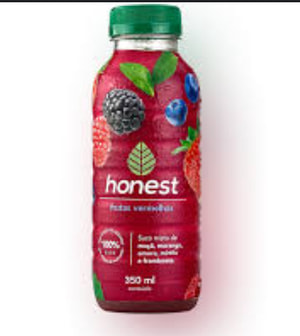 Suco Honest de Frutas Vermelhas
