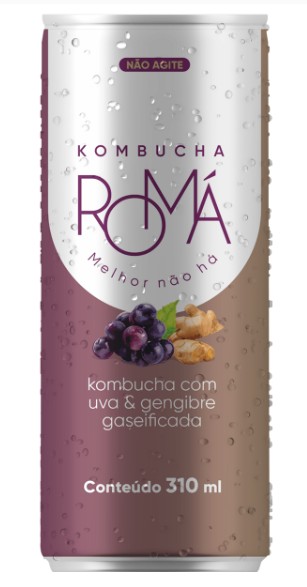Kombucha Uva e Gengibr